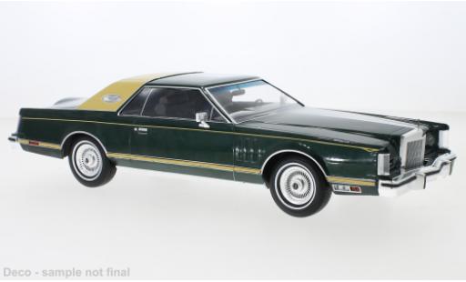 Lincoln Continental 1/18 MCG Mark V metallise verte 1978 miniature