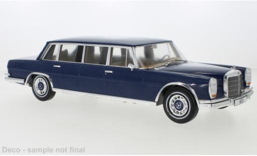 Miniature Mercedes 600 1/18 MCG (W100) bleue 1969 Mercedes 600 1/18 MCG (W100) bleue 1969 miniature
