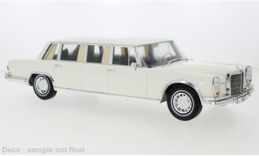 Miniature Mercedes 600 1/18 MCG (W100) blanche 1969 Mercedes 600 1/18 MCG (W100) blanche 1969 miniature