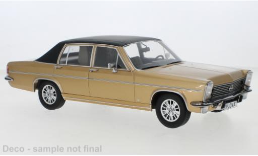 Miniature Opel Diplomat 1/18 MCG B metallise beige/matte-noire 1972 Opel Diplomat 1/18 MCG B metallise beige/matte-noire 1972 miniature