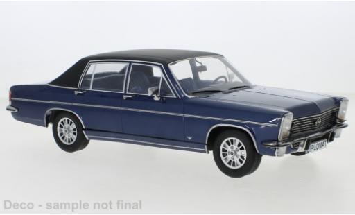 Miniature Opel Diplomat 1/18 MCG B metallise bleu foncé/matte-noire 1972 Opel Diplomat 1/18 MCG B metallise bleu foncé/matte-noire 1972 miniature