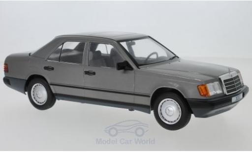 Mercedes 300 1/18 MCG D (W124) metallise grise 1984 miniature