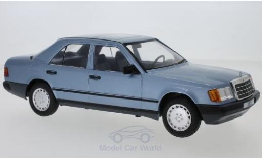 Mercedes 300 1/18 MCG E (W124) metallise bleue 1984 miniature