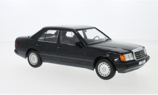 Mercedes 300 1/18 MCG E (W124) metallise noire 1984 miniature