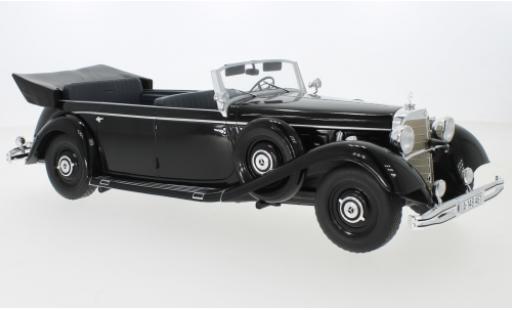 Miniature Mercedes 770 1/18 MCG (W150) Cabriolet noire 1938 Mercedes 770 1/18 MCG (W150) Cabriolet noire 1938 miniature
