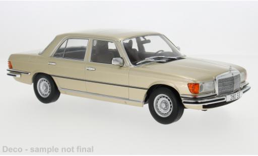 Mercedes Classe S 1/18 MCG (W116) beige 1972 1:18 miniature
