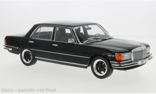 Mercedes Classe S 1/18 MCG (W116) noire 1972 1:18 miniature