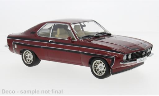 Miniature Opel Manta 1/18 MCG A Irmscher rouge 1974 1:18 Opel Manta 1/18 MCG A Irmscher rouge 1974 1:18 miniature