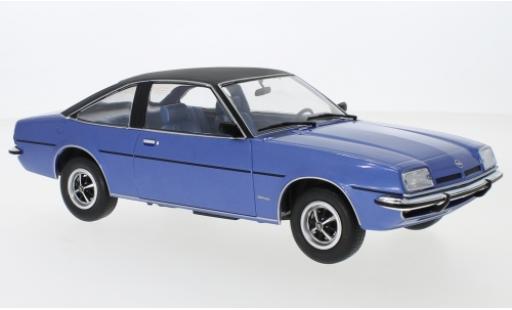 Miniature Opel Manta 1/18 MCG B Berlinetta metallise bleue/noire 1975 Opel Manta 1/18 MCG B Berlinetta metallise bleue/noire 1975 miniature