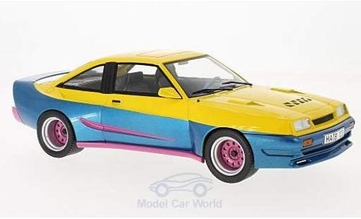 Miniature Opel Manta B 1/18 MCG B Mattig jaune/bleue 1991 Opel Manta B 1/18 MCG B Mattig jaune/bleue 1991 miniature