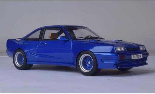 Miniature Opel Manta 1/18 MCG B Mattig metallise bleue 1991 Opel Manta 1/18 MCG B Mattig metallise bleue 1991 miniature