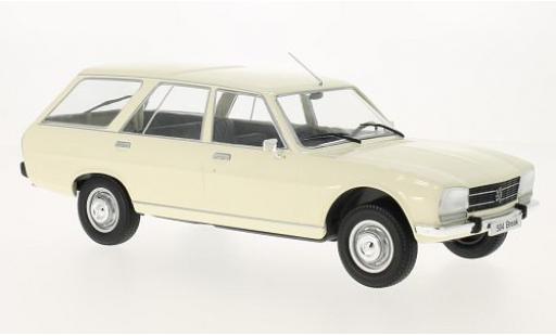 Miniature Peugeot 504 1/18 MCG Break blanche 1976 les portes et capos fermé Peugeot 504 1/18 MCG Break blanche 1976 les portes et capos fermé miniature
