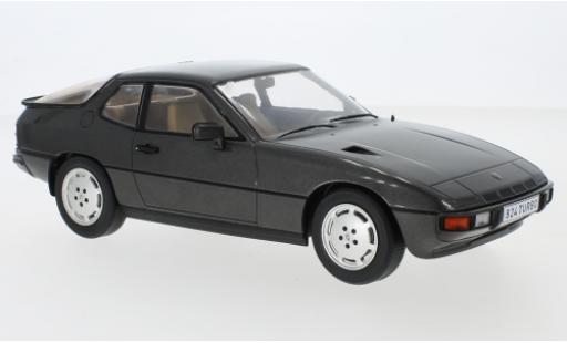 Miniature Porsche 924 1/18 MCG Turbo metallise grise 1979 Porsche 924 1/18 MCG Turbo metallise grise 1979 miniature