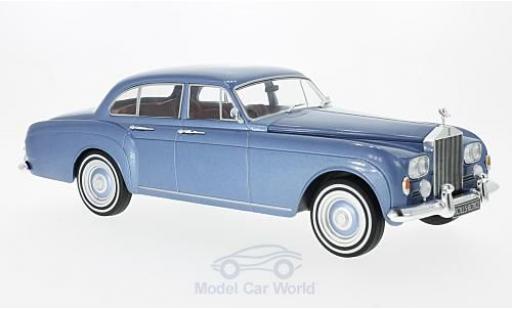 Miniature Rolls Royce Silver Cloud 1/18 MCG III Flying Spur H.J.Mulliner metallise bleue RHD 1965 Rolls Royce Silver Cloud 1/18 MCG III Flying Spur H.J.Mulliner metallise bleue RHD 1965 miniature