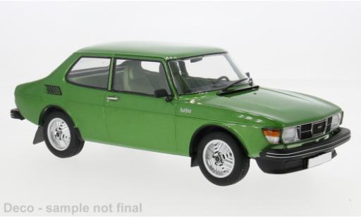 Saab 99 1/18 MCG Turbo verte 1977 1:18 miniature