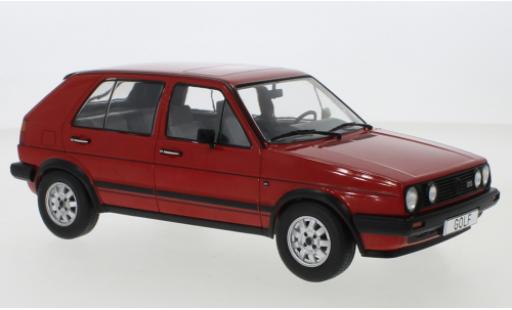 Miniature Volkswagen Golf 1/18 MCG II GTD rouge 1984 5-trg. Volkswagen Golf 1/18 MCG II GTD rouge 1984 5-trg. miniature