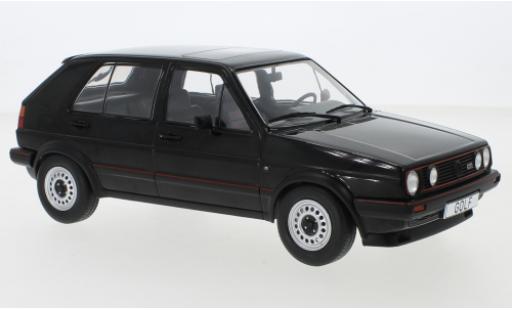 Miniature Volkswagen Golf 1/18 MCG II GTI noire 1984 5-trg. Volkswagen Golf 1/18 MCG II GTI noire 1984 5-trg. miniature