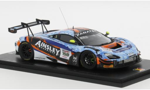 McLaren 720 1/43 Spark S GT3 EVO #158 1:43 miniature