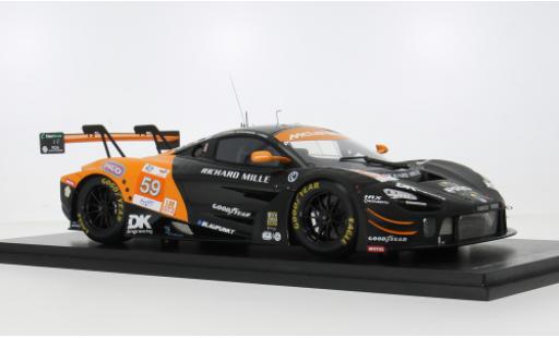 McLaren 720 1/18 Spark S GT3 EVO Le Mans 24h Le Mans 2024 United Autosports #59 G.Saucy/J.Cottingham 1:18 miniature