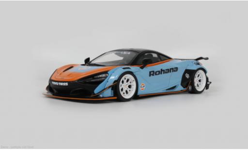 McLaren 720 1/18 GT Spirit S LB-Works orange/bleue 2017 1:18 miniature