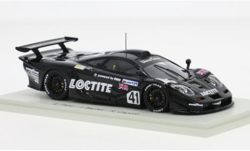 McLaren F1 1/43 Spark GTR 24h Le Mans 1998 #41 E.Pirro/T.Bscher 1:43 miniature