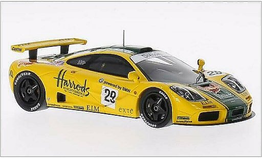 McLaren F1 GTR GTR 1/43 Spark No.29 Hawaiian Tropic 6th Le Mans 1996 /A.Wallace miniature