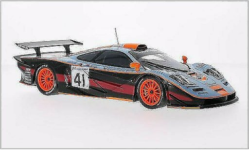 McLaren F1 GTR GTR 1/18 Minichamps No.41 Team Davidoff Gulf 24h Le Mans 1997 miniature