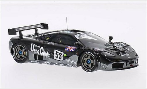 McLaren F1 GTR GTR 1/43 Spark No.59 Ueno Clinic 24h Le Mans 1995 miniature