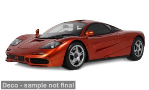 McLaren F1 1/18 GT Spirit Roadcar orange/noire 1992 1:18 miniature