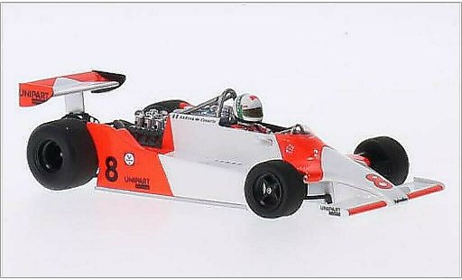 McLaren M29 Base 1/43 Spark No.8 formule 1 GP Long Beach 1981 miniature