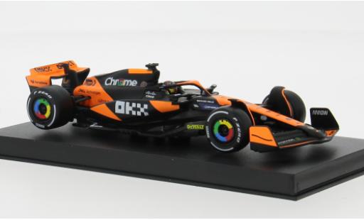 McLaren F1 1/43 Burago MCL38 Formel 1 2024 Team #81 O.Piastri 1:43 Bburago