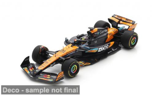 McLaren F1 1/43 Spark MCL39 Formel 1 GP Abu Dhabi 2025 Team #81 O.Piastri 1:43 miniature