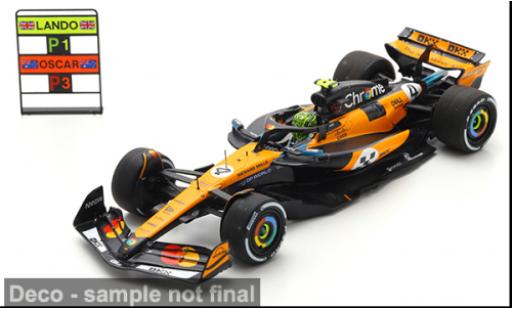 McLaren F1 1/43 Spark MCL39 Formel 1 GP Monaco 2025 Team #4 L.Norris 1:43