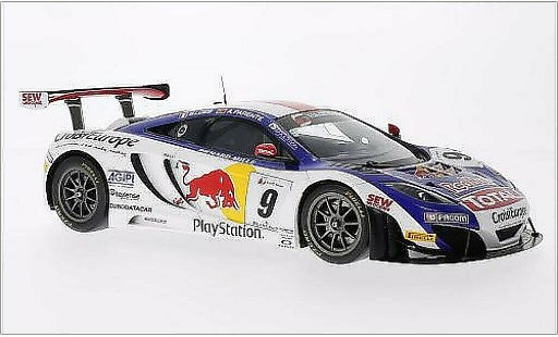 McLaren MP4-12C Base 1/18 Spark GT Tour No.9 2013 /A.Parente miniature