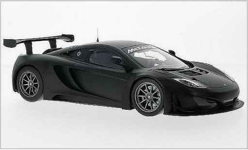 McLaren MP4-12C GT3 1/18 Minichamps mat-noire 2012 miniature