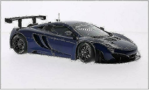 McLaren MP4-12C GT3 1/18 Autoart metallise bleu RHD 2011 miniature