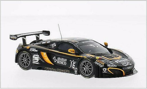 McLaren MP4-12C GT3 1/43 Minichamps No.16 Boutsen Ginion Racing 24h Spa 2014 /C.van miniature