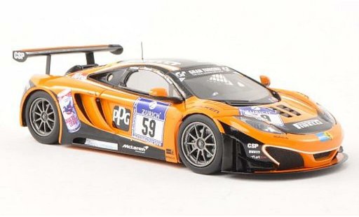McLaren MP4-12C GT3 1/43 Minichamps No.59 Dorr Motorsport 24h Nurburgring 2012 /Moser miniature