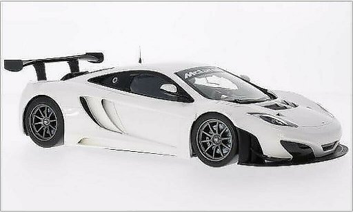 McLaren MP4-12C GT3 1/18 Minichamps blanche 2012 miniature