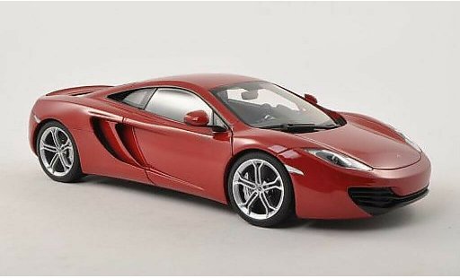 McLaren MP4-12C Base 1/18 Autoart rouge 2011 miniature