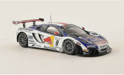 McLaren MP4-12C Base 1/43 Spark No.9 Loeb Racing FIA GT Series - Navarra 2013 /A.Parente miniature
