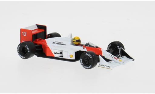 McLaren MP4-12C 1/64 Mini GT MP4/4 Formel 1 GP Japan 1988 #12 A.Senna 1:64 miniature