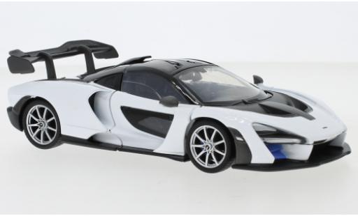 McLaren Senna 1/24 Motormax blanche 1:24 miniature