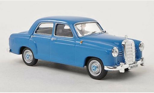 Mercedes 180 Base 1/43 WhiteBox D (W120) bleu 1954 miniature