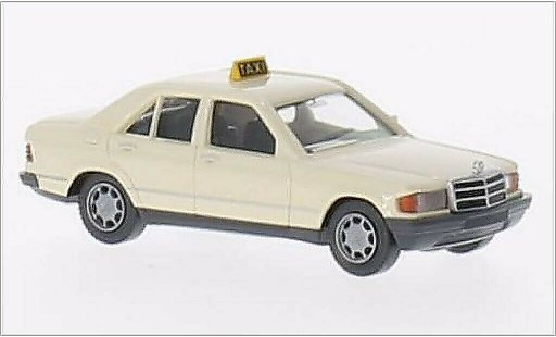 Mercedes 190 Base 1/87 Wiking (W201) beige Taxi () miniature