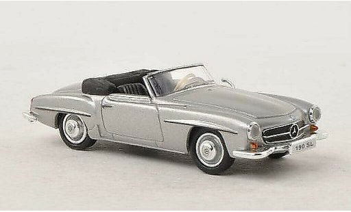 Mercedes 190 Base 1/87 Busch (W121 BII) grise 1955 miniature