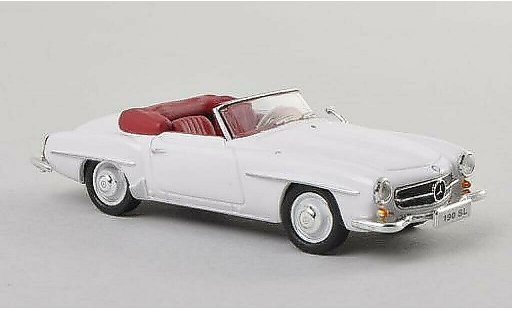 Mercedes 190 Base 1/87 Ricko blanche miniature