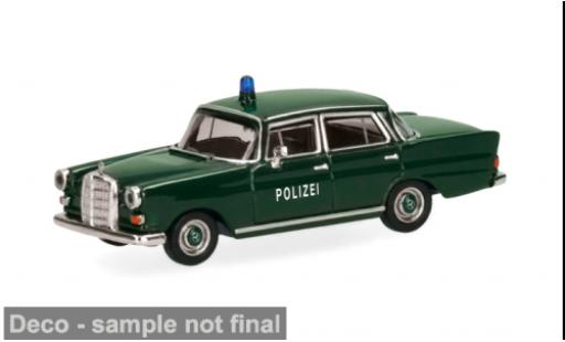 Mercedes 200 1/87 Herpa D (W110) 1965 Polizei Hessen 1:87 miniature