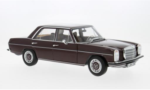 Mercedes 200 1/18 Norev rouge 1968 1:18 miniature