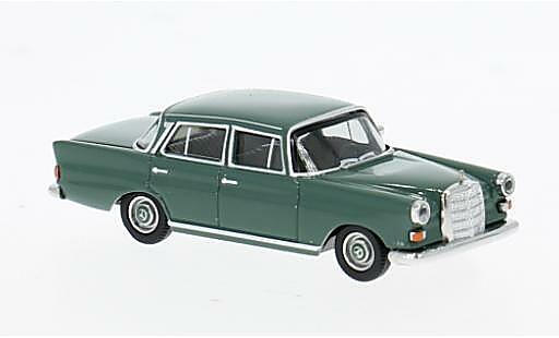 Diecast model cars Mercedes 200 1/87 Herpa Heckflosse gr&uuml;n 1:87
